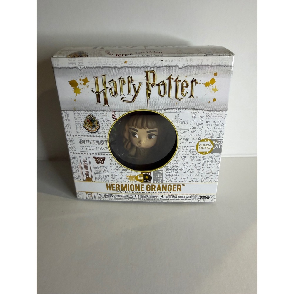 Funko 5 Star Harry Potter Hermione Granger Vinyl Figure with Mandrake & Wand